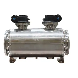 ASTM A182 F347 DBB Ball Valve, BS 5351, DN200, PN16, Flanged