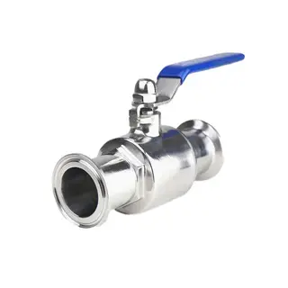 Tri-Clamp Ball Valve, SUS 304, 1-1/2 Inch, 200 WOG, Lever