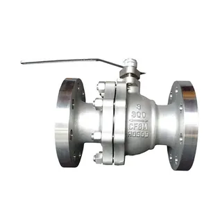 ASTM A351 CF8M Floating Ball Valve, API 608, 3 IN, CL300, RF