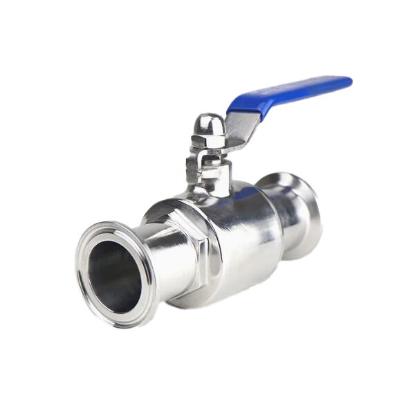 Tri-Clamp Ball Valve, SUS 304, 1-1/2 Inch, 200 WOG, Lever
