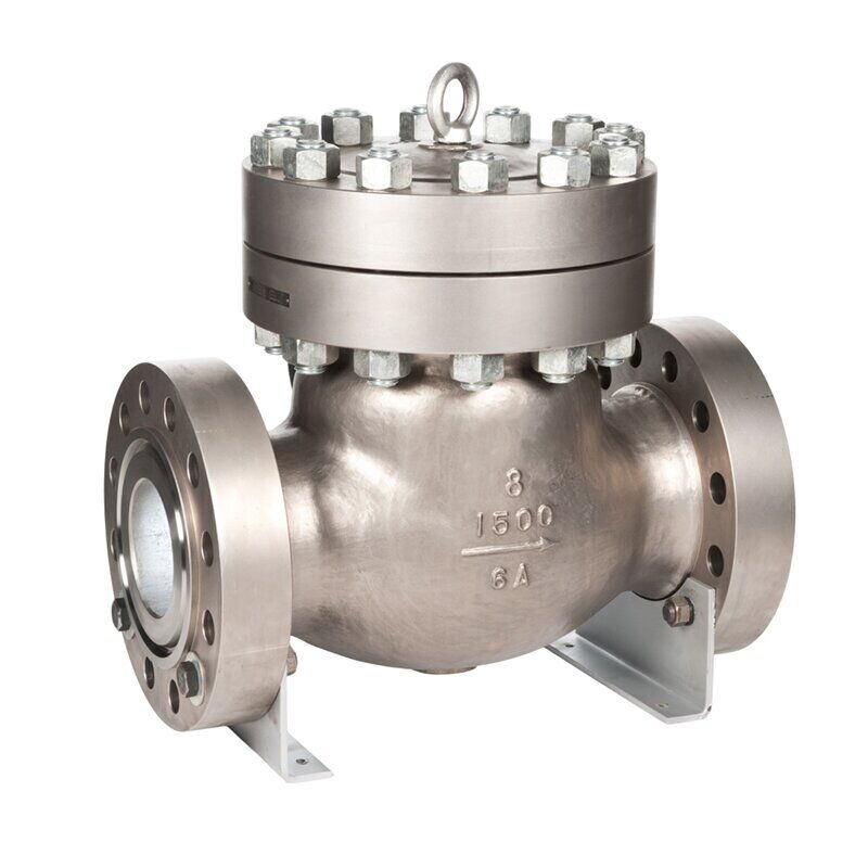 ASTM A890 6A Swing Check Valve, BS 1868, 8 Inch, 1500 LB, RF - China ...