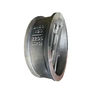 Dual Plate Wafer Check Valve, API 594, Duplex 2205, DN600