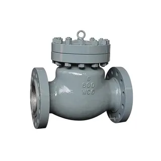 ASTM A217 WC6 Check Valve, API 6D, BS 1868, 6 Inch, CL600 LB