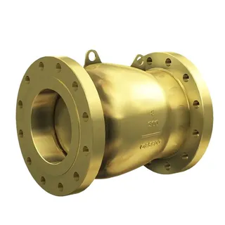 ASTM B148 C95800 Axial Check Valve, API 6D, 8 IN, 300 LB, RF