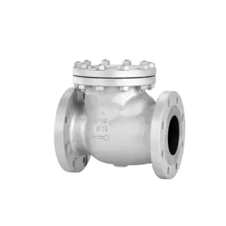 API 594 Swing Check Valve, ASTM A216 WCB, 4 Inch, 150 LB, BB