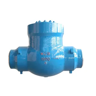 ASTM A217 WC9 Check Valve, API 594, 8 Inch, CL1500, BW, PSB