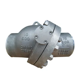 ASTM A494 CW6MC Tilting Disc Check Valve, API 6D, 10 IN, BW