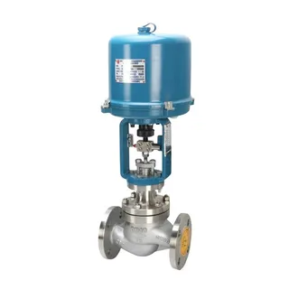 ASTM A351 CF8 Control Valve, IEC 60534, DN40, PN16, Electric