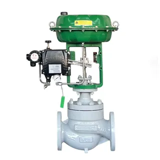 Cage Guided Globe Control Valve, ASTM A216 WCB, DN80, PN25