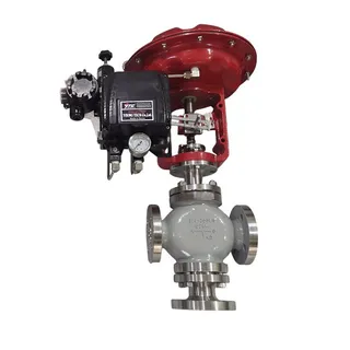 3-way Diverting Control Valve, ASTM A351 CF8M, 3/4 IN, CL300