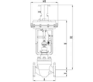 Sleeve Type Control Valve Design Drawing