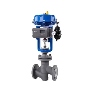 Fluorine Lined Control Valve, A216 WCB, DN50, PN16, Pneumatic