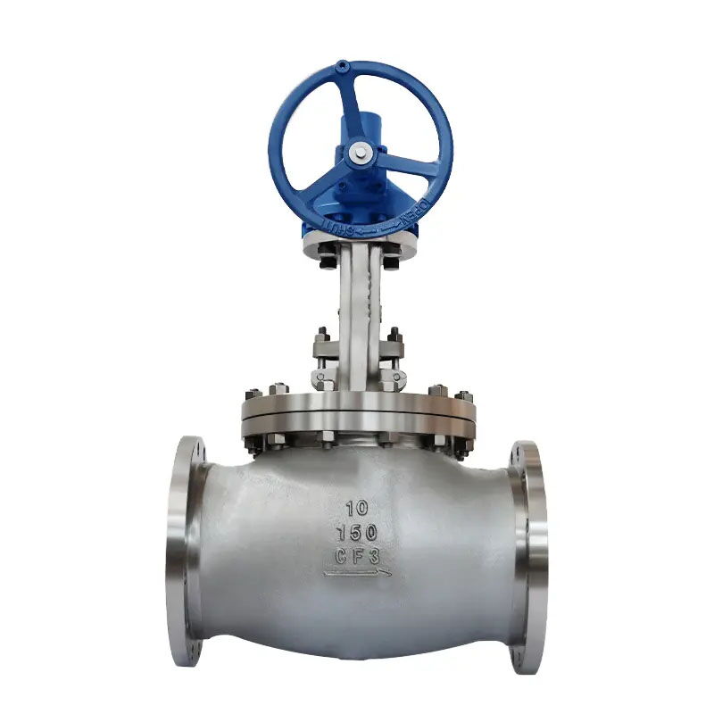 API 623 Globe Valve, ASTM A351 CF3, 10 Inch, 150 LB, BB, RF