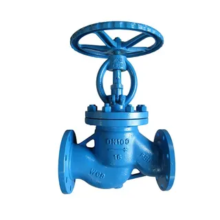 DIN 3356 Globe Valve, ASTM A216 WCB, DN100, PN16, 4 Inch, RF