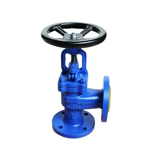 Angle Globe Valve, DIN EN 13709, GS-C25, DN50, PN40, 2 Inch