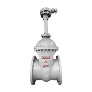 EN 10434 Wedge Gate Valve, A216 WCB, DN600, PN25, 24 IN, RF