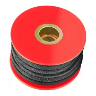 Carbon Fiber Braided Packing, API 622, Graphite/PTFE, 300 Bar