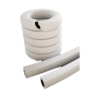 Control Valve Stem Packing, PTFE, Carbon Fiber Core, 30 MPa
