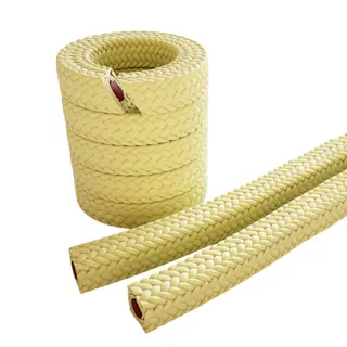 Aramid/Fluoropolymer Valve Packing, 6.5-50 mm, 15 MPa, Braided
