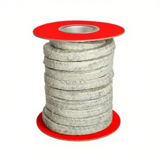 Flax Fiber Valve Packing, 100 bar, PTFE Impregnated, Braided