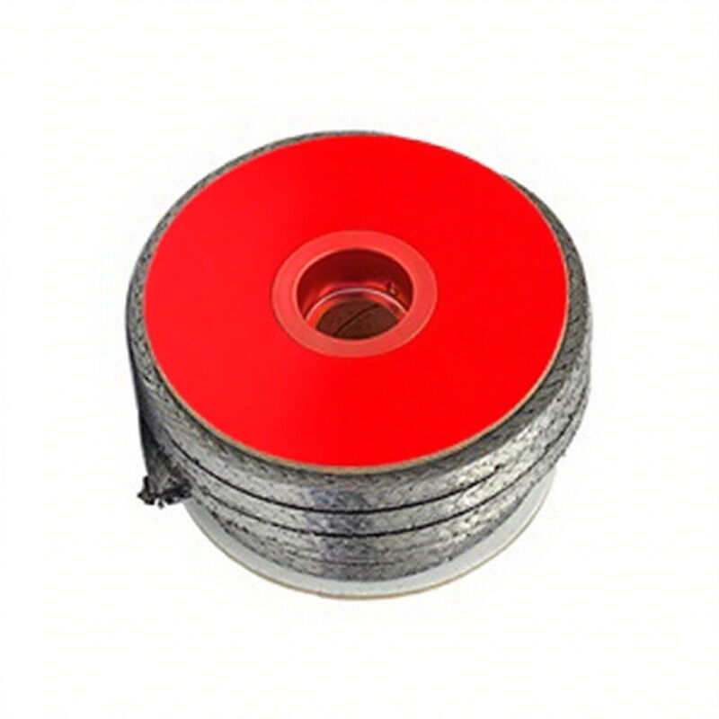 SS Wire Reinforced Valve Packing, Graphite, 280 bar, Braided