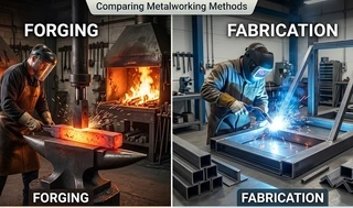 Forging vs. Fabrication: Two Core Metal Processing Methods Forging vs. Fabrication: Two Core Metal Processing Methods