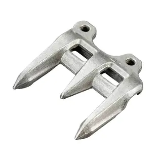 Harvester Triple Finger, Alloy Steel, Hot Forged, Sand Blast