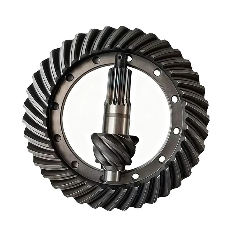 Closed Die Forged Bevel Gear, Carbon Steel, Sand Blast, OEM