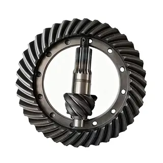 Closed Die Forged Bevel Gear, Carbon Steel, Sand Blast, OEM