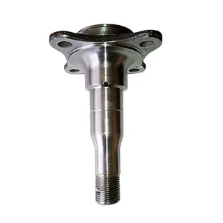 Trailer Axle Spindle, Hot Forging, Carbon Steel, Shot Blast