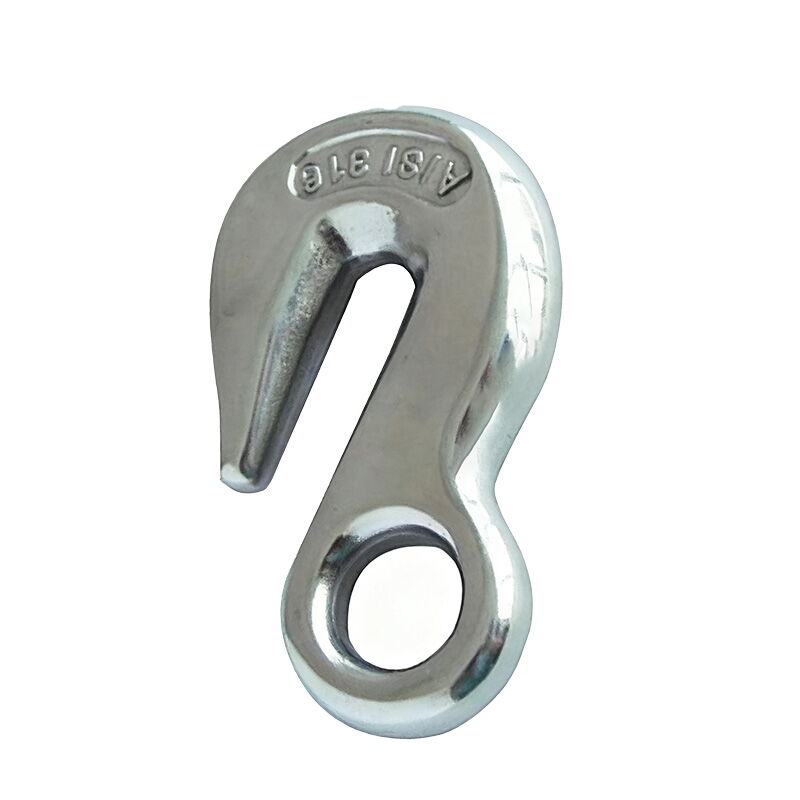 Drop Forged Eye Grab Hook, Stainless Steel, AISI 316, OEM/ODM