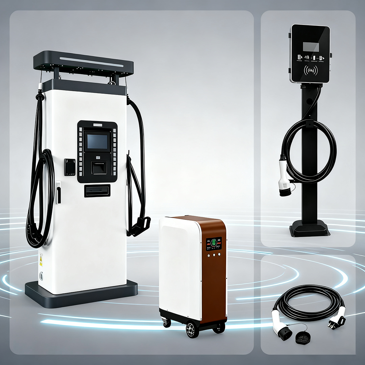 EV Chargers, Portable Power Station &amp; Charging Cables
