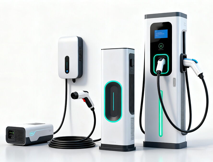 Electric Vehicle Charging Stations: Principle, Types & Selection
