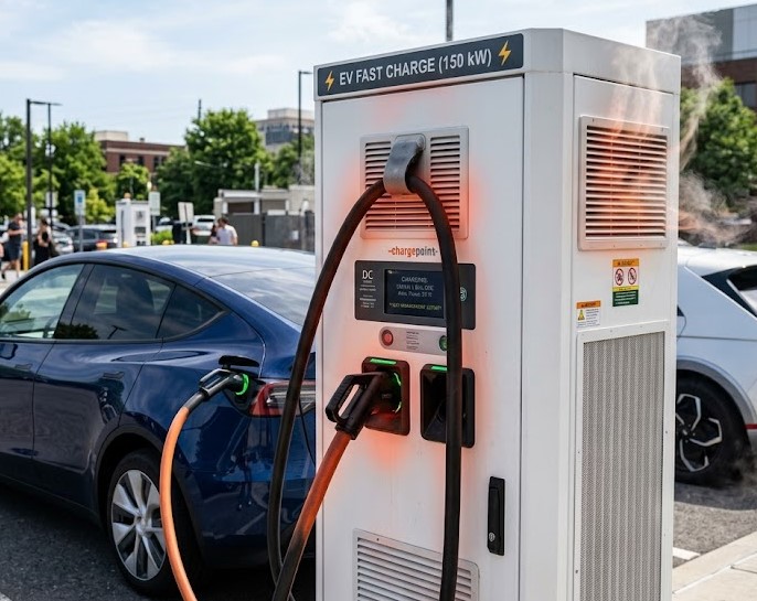 Heat Generation in EV Charger Heat Generation in EV Charger