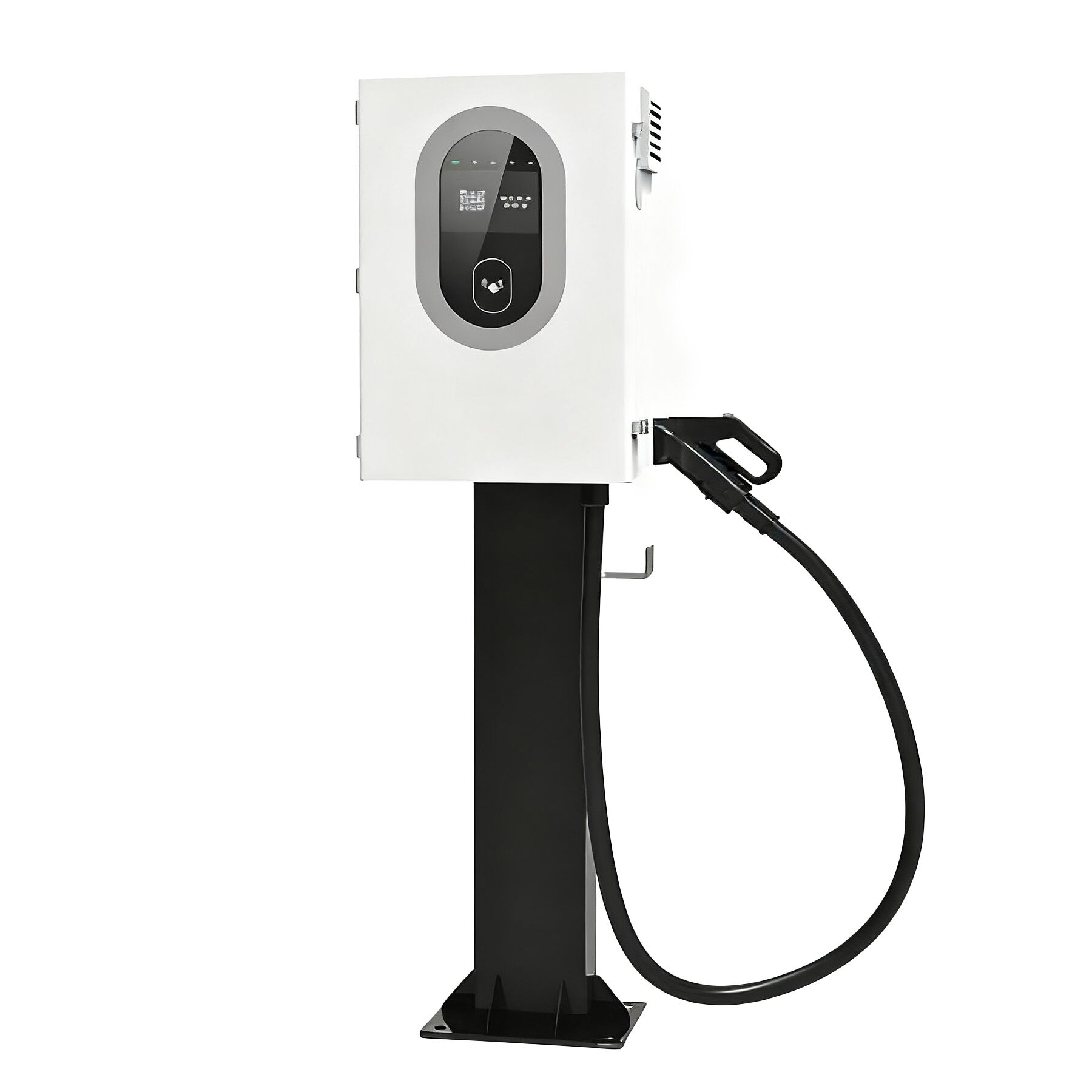 Pedestal DC EV Charger, 30 kW, Max 100 A, IP54, Single Port