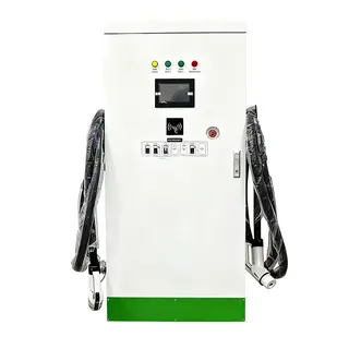 Floor-Mounted DC EV Charger, 45 kW, 200-750 V, 90A, Dual Port