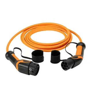 16 A EV Charging Cable, 250 V, 5 Meters, Type 2 to Type 2