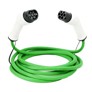 Three Phase EV Charging Cable, 32 A, 480 V, Type 2 to Type 2