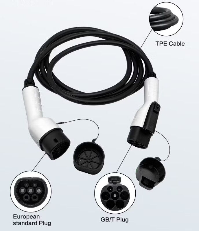 Type 2 to GBT Single Phase EV Charging Cable