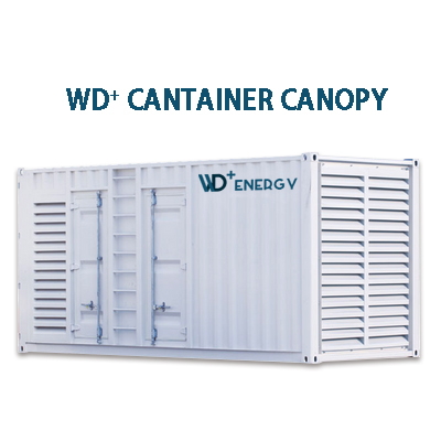 WD+ Energy 20ft Container Canopy