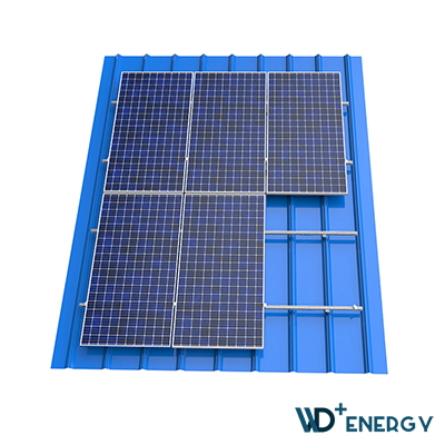 WD+ Energy Solar Bracket Metal Roof Mounting System