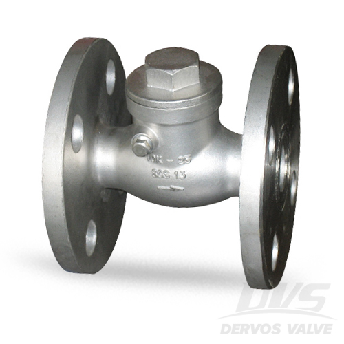 JIS Swing Check Valve, DN25, 10K, Flanged, SCS13