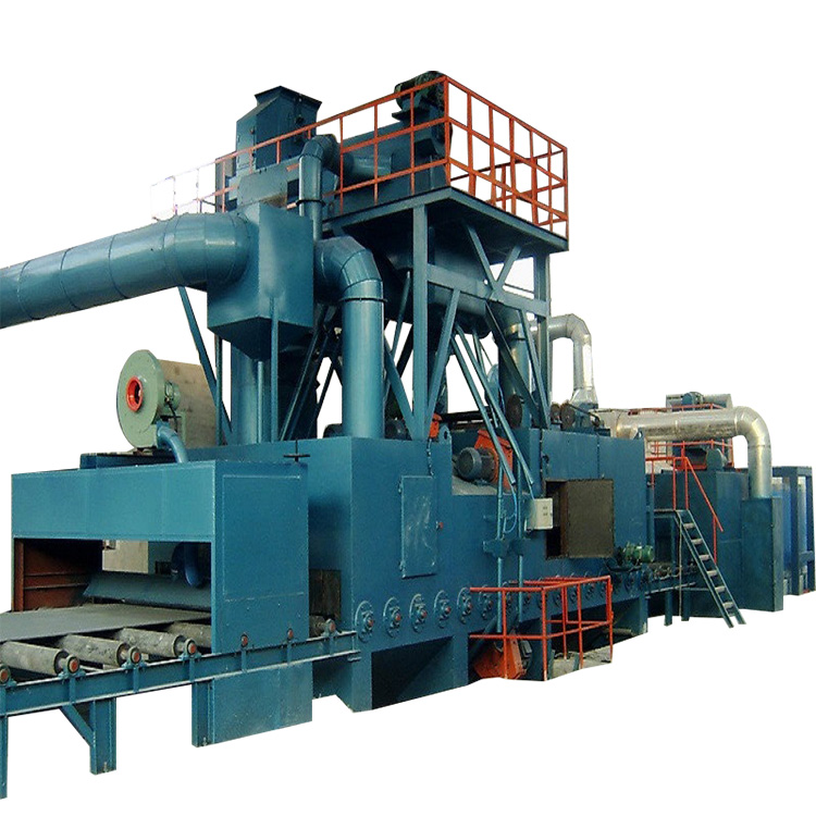 The main components of the shot blasting machine are indispensable