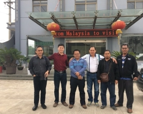Malaysian Customers Came to JX Company for Business Visit