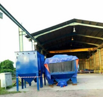 Roller Conveyor Shot Blasting Machine for Harbour Project in Malaysia