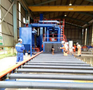 JX Metal Sheet Blasting Machines Have Been Put Into Use