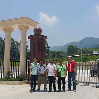 Malaysia Clients Visited Jx Abrasives again