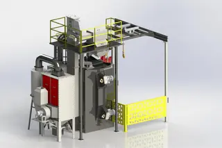 A checklist of what should be noticed in shot blaster installation