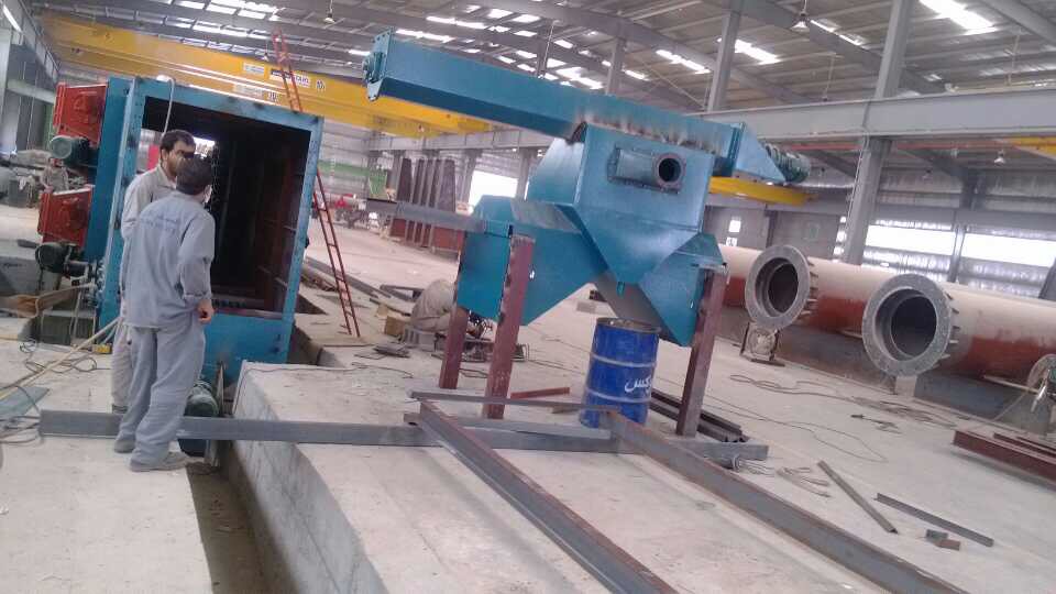 JX Steel Structure Shot Blasting Machine Installation Case