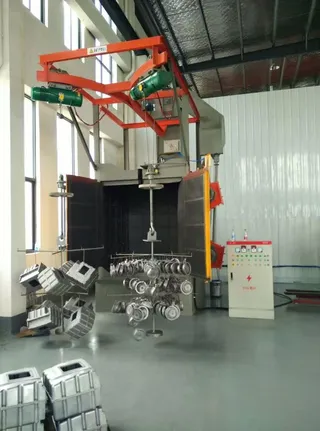 JX Hook Type Shot Blasting Machine Installation Case